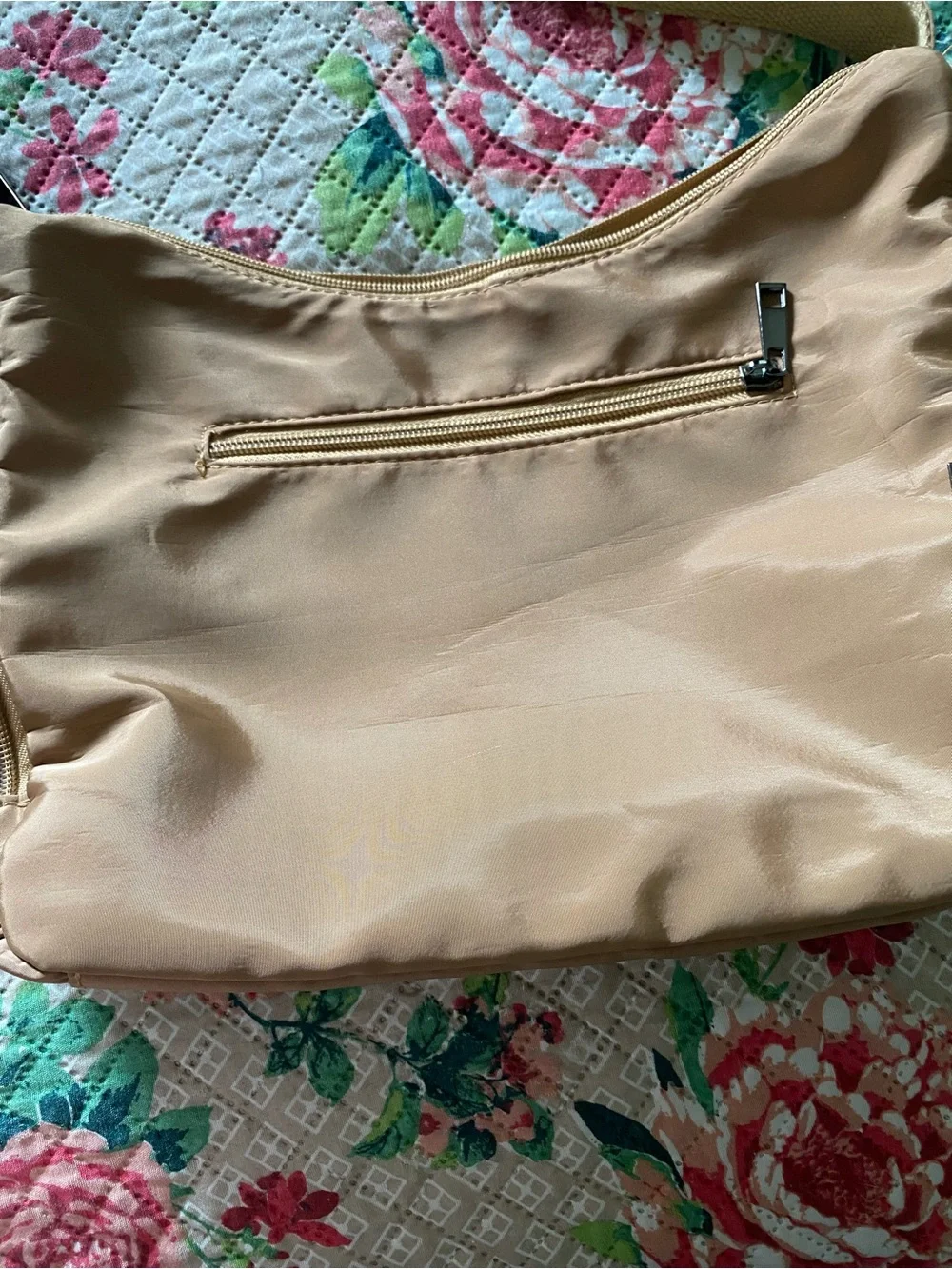 Beige Women’s Crossbody Bag - Neutral Shoulder Bag